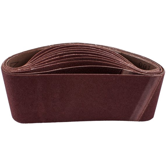SANDING BELT 75 X 457MM 40 GRIT 10/PACK