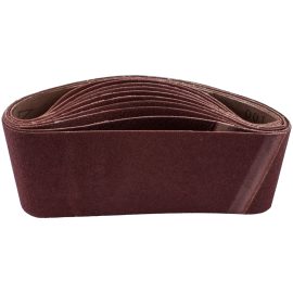 SANDING BELT 75 X 533MM 60 GRIT 10/PACK