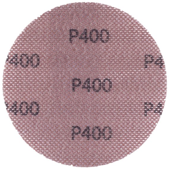 DURA MESH ABR.DISC 150MM HOOK & LOOP 400GRIT BULK FOR SANDER POLISHER