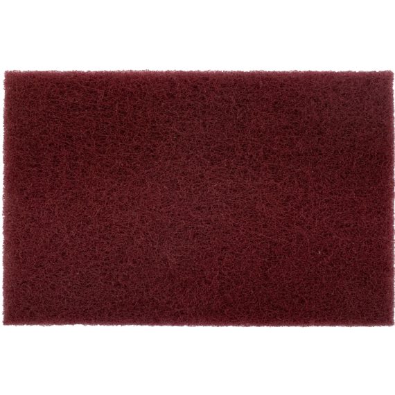 PAD NON WOVEN INDUSTRIAL STRENGTH 150 X 230MM SUPER FINE MAROON 20PC
