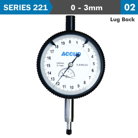 DIAL INDICATOR LUG BACK 3MM