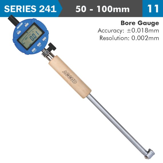 DIG. BORE GAUGE 50-100MM 0.018MM ACC. 0.001MM GRAD.