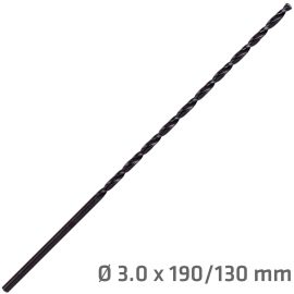 HSS DRILL BIT 3MM 190 X 130 EXTRA LONG