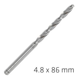 ALPEN PRO HSS 4.8MM DRILL DIN 338 RN 135 SPLIT POINT PLASTIC WALLET  (