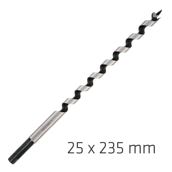 WOOD AUGER DRILL BIT 25 X 235MM