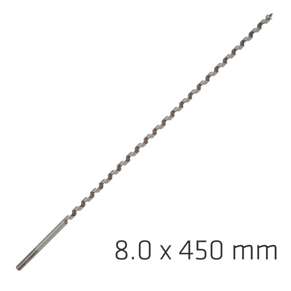 WOOD AUGER DRILL BIT 8 X 450MM