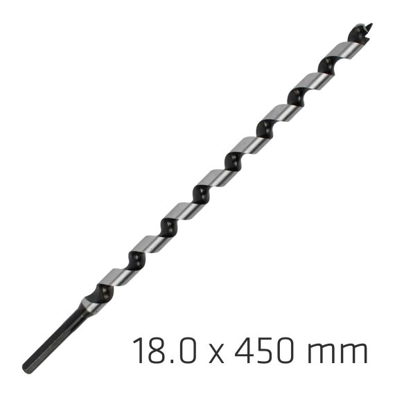 WOOD AUGER DRILL BIT 18 X 450MM
