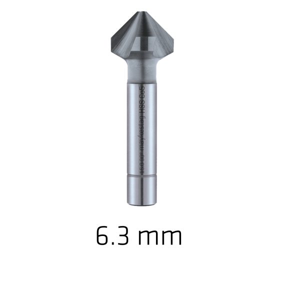 HSS-ECO5 COUNTERSINK 90  6.3 DIN 335 SHAPE C ALUNIT COATED