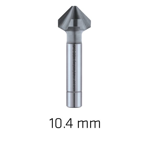 HSS-ECO5 COUNTERSINK 90  10.4 DIN 335 SHAPE C ALUNIT COATED