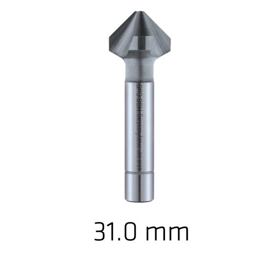 HSS-ECO5 COUNTERSINK 90  31.0 DIN 335 SHAPE C ALUNIT COATED