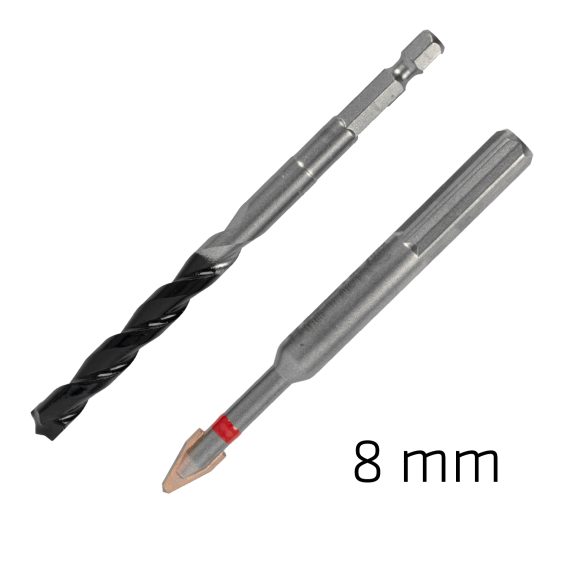 8.0MM X2 CONCRETE  C PROTECTOR DRILL BITS