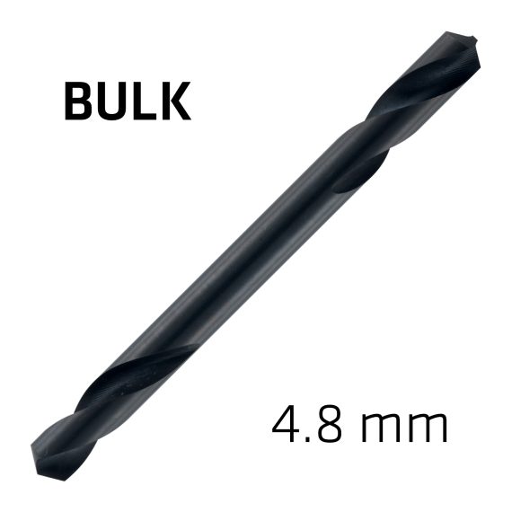 HSS SUPER DRILL BIT DOUBLE ENDED 4.8MM BULK