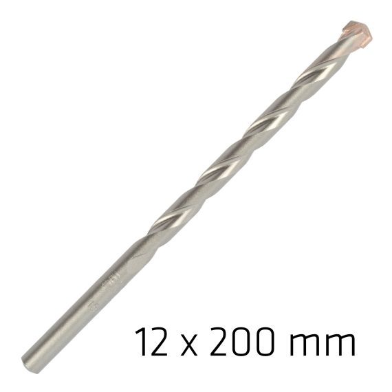 MASONRY BIT LONG LIFE 12 X 200MM