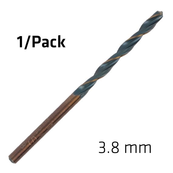 ALPEN SPRINT MASTER 3.8MM DIN 338 1/PACK