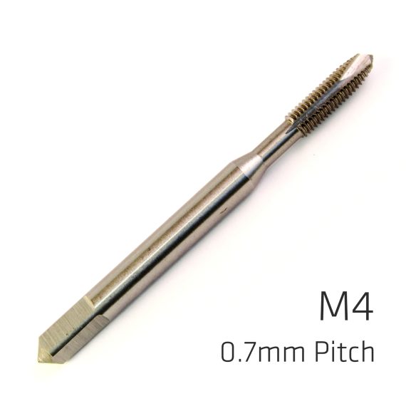 MACHINE TAP COBALT 4MM IN POUCH 0.7MM PITCH