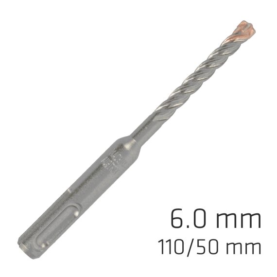 FORCE X 6.0 x 110/050 SDS-PLUS REBAR DRILL BIT X4 CUTTING EDGES