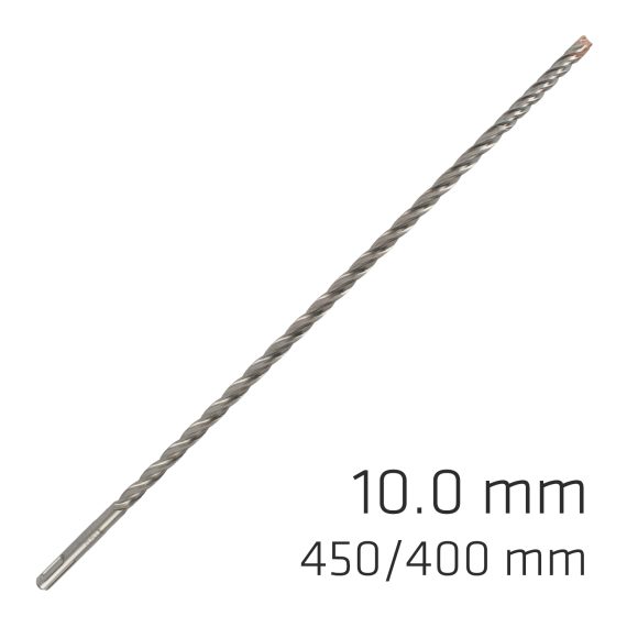 FORCE X 10.0 x 450/400 SDS-PLUS REBAR DRILL BIT X4 CUTTING EDGES