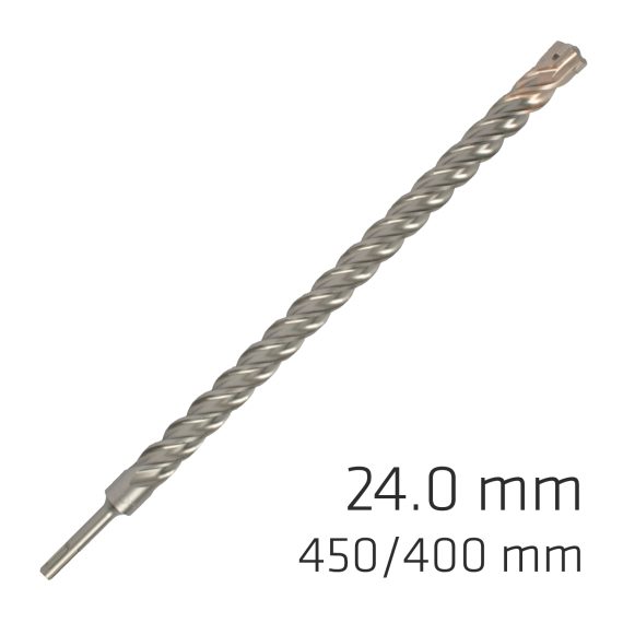 FORCE X 24.0 x 450/400 SDS-PLUS REBAR DRILL BIT X4 CUTTING EDGES