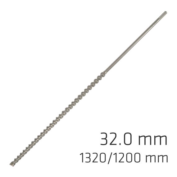 SDS MAX DRILL BIT 32MM 1320 1200MM