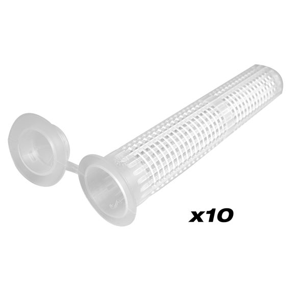 NYLON PERFORATED SLEEVE 12 X 50MM 10PC