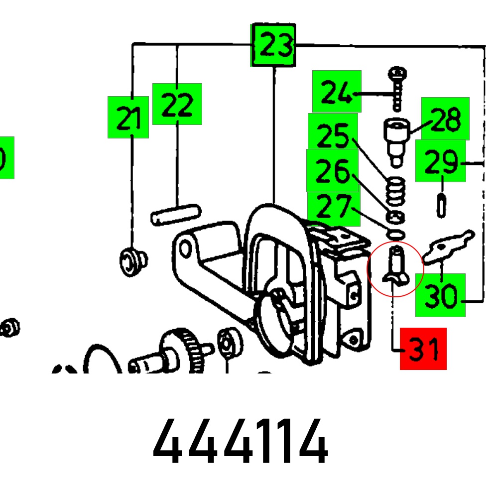 LOCK BOLT AP 65 E