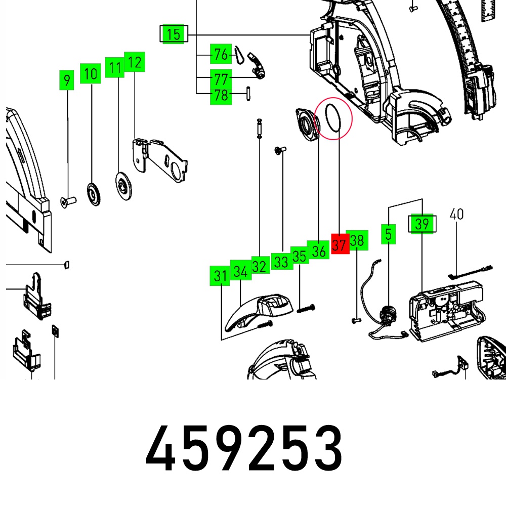 O-RING 40X1,5-NBR-70SHORE