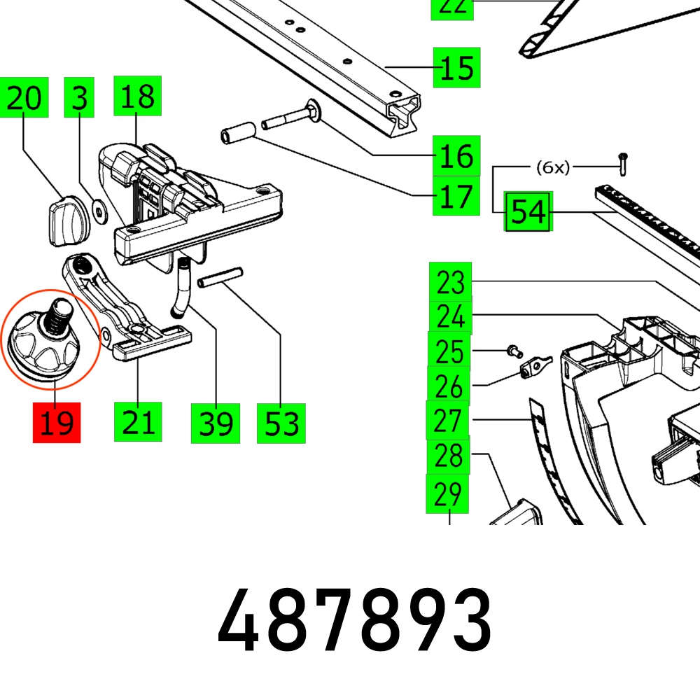 HANDLE CS 70 EB COMPLETE