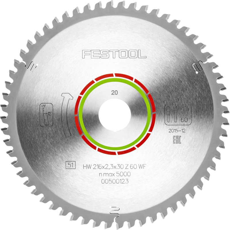 SPECIAL SAW BLADE 216X2.3X30 WZ-FA60