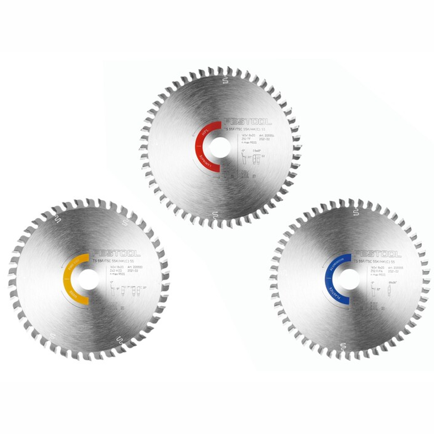 SAW BLADE SET KSB-SORT-3 W-L-A 160X1.8