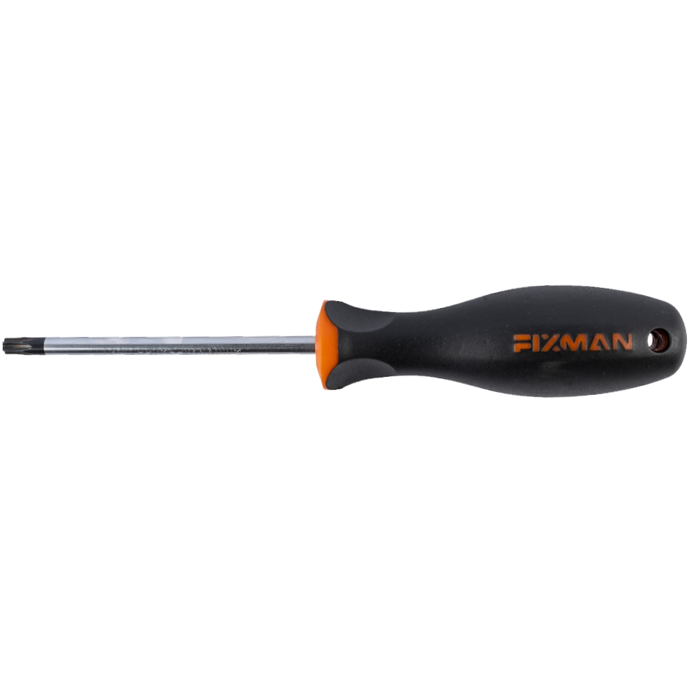FIXMAN S/DRIVER TORX  T30  6X100MM CRV WITH ERGONOMIC HANDLE