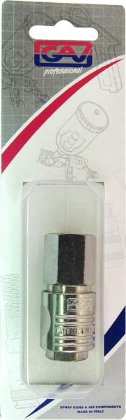 QUICK COUPLER 3/8'F PACKAGED EUROLINE